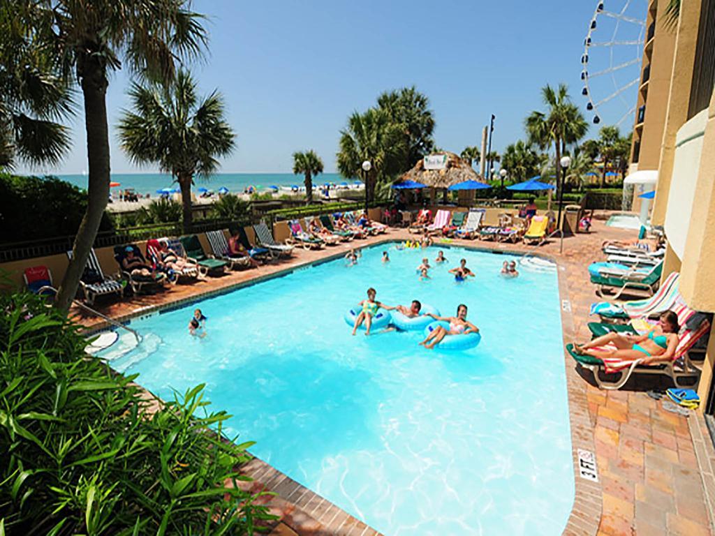 Holiday Pavilion Resort On The Boardwalk Миртл-Бич Экстерьер фото